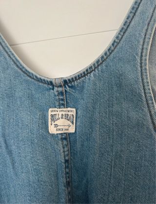 Peto Vestido Vaquero Pull&Bear Azul