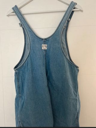 Peto Vestido Vaquero Pull&Bear Azul