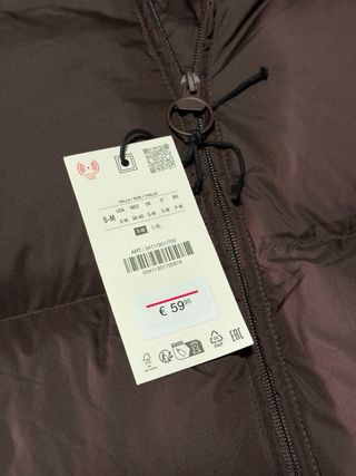 Chaquetón cropped zara hombre