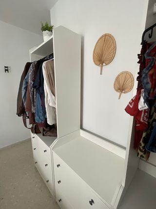 Armario modular con cajoneras