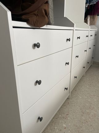Armario modular con cajoneras