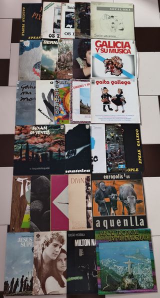 Lote Vinilos Galicia, Brasil y más