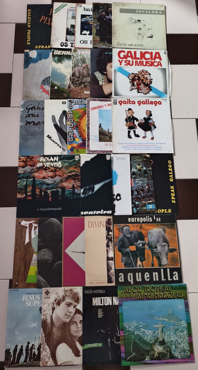Lote Vinilos Galicia, Brasil y más