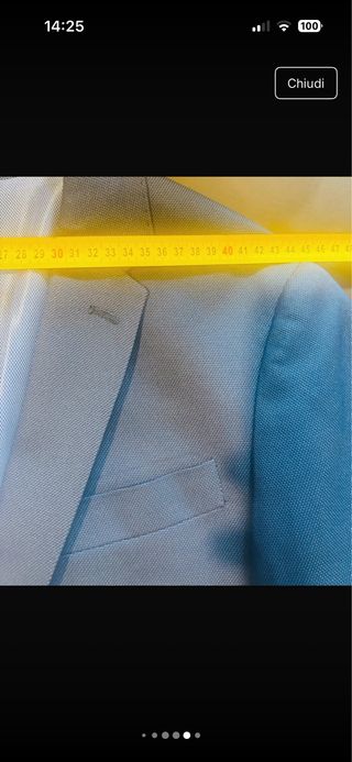 Giacca uomo Zara blu tg. 50