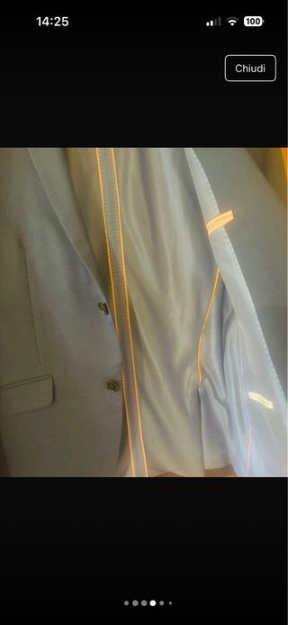 Giacca uomo Zara blu tg. 50