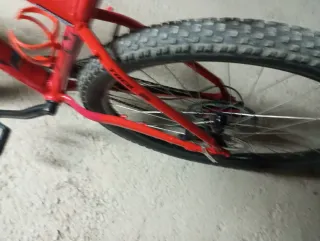 Bicicleta Montaña Naranja Talla M