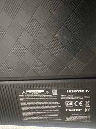 Televisión Hisense Negra 75 pulgadas