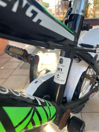 Bici bambino 12” Velomarche 2-4 anni con rotelle