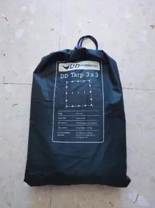 DD Hammocks Tarp 3x3 Verde