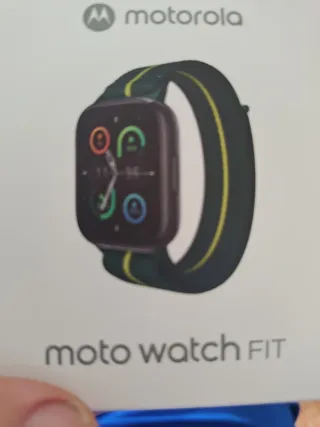 Moto Watch Fit Motorola Verde/Amarillo