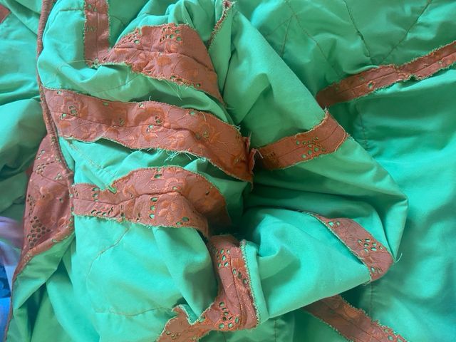 Traje de flamenca naranja