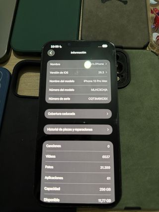 iPhone 13 Pro Max 256GB Azul Sierra