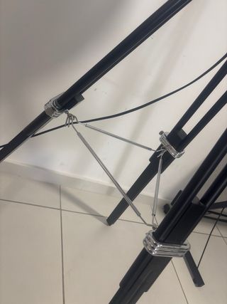 Lámpara de pie diseño negro