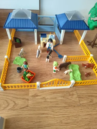 Playmobil Clínica Veterinaria y Granja