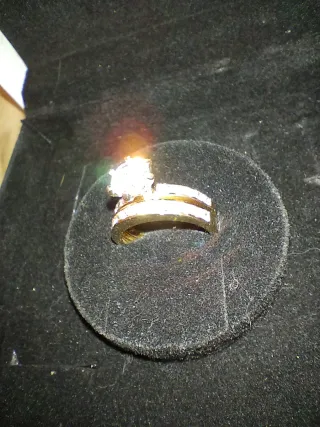 Anello proposta matrimonio oro e argento