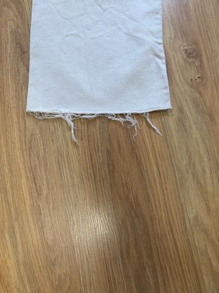 Pantalón ancho beige