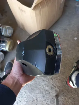 Faro moto antigua Mobilete