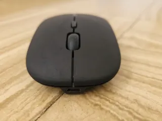 Ratón Inalámbrico Recargable Anmck PM1 Negro