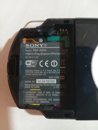 Sony PSP 2004 Nera