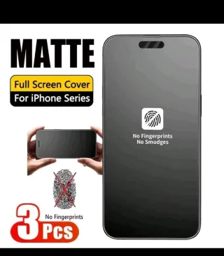Protector Pantalla iPhone 16 Mate,3 Piezas