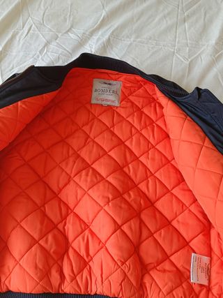 Bomber Bombers Blu Navy XS 14 anni