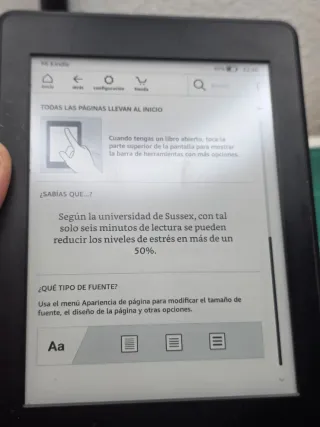 Kindle Paperwhite 7ª Gen 6 Negro