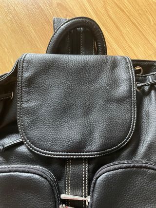 Mochila cuero mujer bolsillos