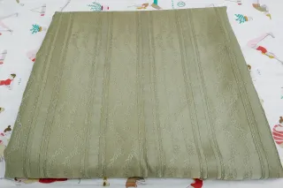 Tela vintage jacquard verde salvia