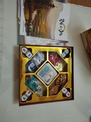 Río de oro juego de mesa