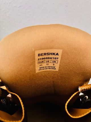 Botas Timberland Bershka Amarillas