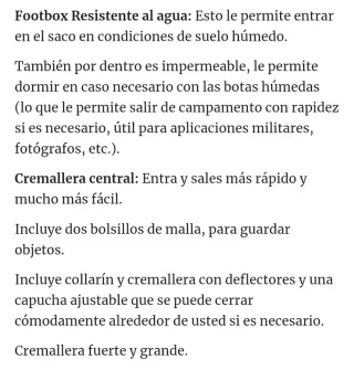 Saco de dormir DD JURA 2-MC