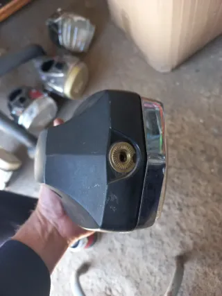 Faro moto antigua Mobilete