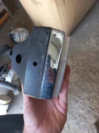 Faro moto antigua Mobilete