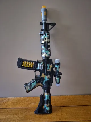 Pistola de Juguete Camuflaje Azul