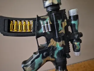 Pistola de Juguete Camuflaje Azul