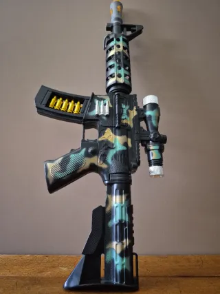 Pistola de Juguete Camuflaje Azul