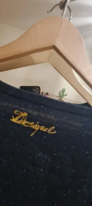 Jersey Desigual Azul marino con multicolor