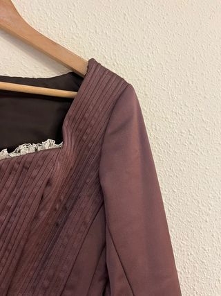 Corpiño Fallera Marron chocolate,