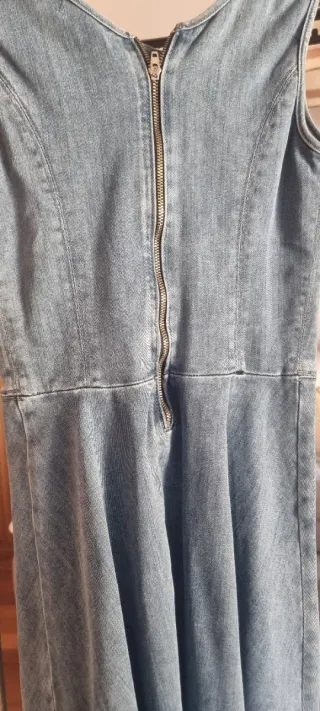 Vestido Jeans Calvin Klein Azul