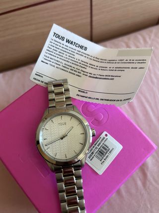 Reloj Tous T-Logo SS Brazalete Nuevo
