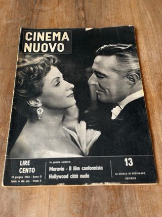 Set 3 riviste Cinema Nuovo e Cinema Vintage