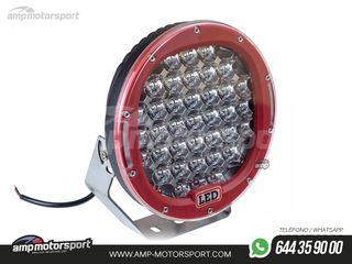 FOCO LED LARGO ALCANCE REDONDO 185W 6000K ROJO