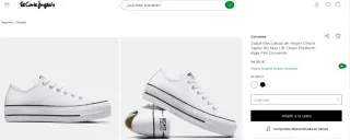 Zapatillas Converse All Star Mujer Talla 35-36