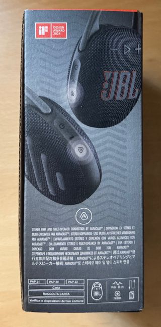 Altavoz JBL Clip 5 Bluetooth v5.3 Negro