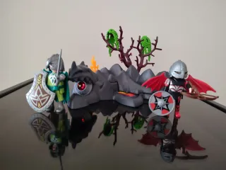 Playmobil 4147 Dragón con Caballeros