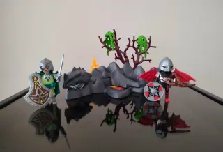 Playmobil 4147 Dragón con Caballeros