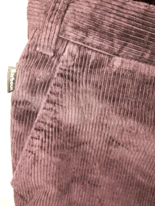 Pantalón de pana Barbour hombre