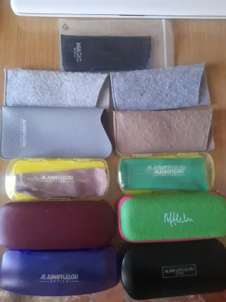 Lote Fundas Gafas Alain Afflelou