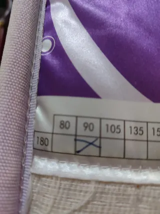 Colchón viscoelástica individual