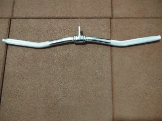 Barra Curl Bíceps y Tríceps Cromada